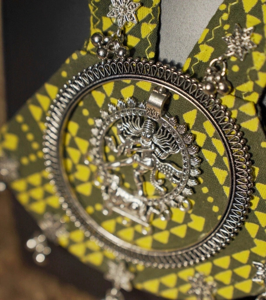 Divine Dance Statement Necklace – Lord Nataraja Edition - Retail Maharaj
