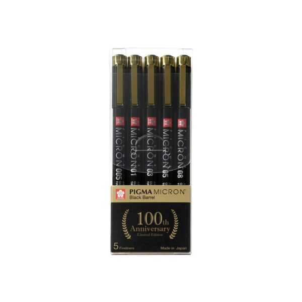 Sakura Pigma Micron 100th Anniversary Limited Edition Pen Set