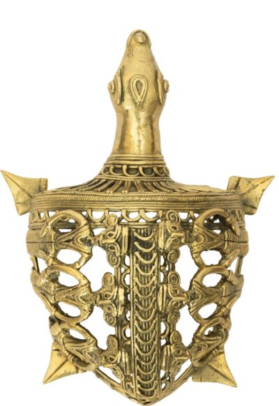 Dokra Table-Top Tortoise – 6 inches - Retail Maharaj