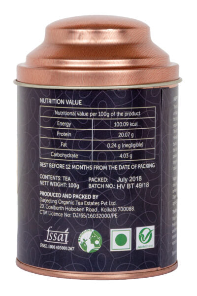 100g Organic 1st Flush Tea from Happy Valley Tea Garden - Retail Maharaj