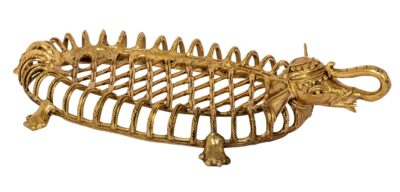 Dokra Elephant Soap Tray - Retail Maharaj