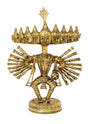 Handcrafted Dokra Table-Top Raavana - Retail Maharaj