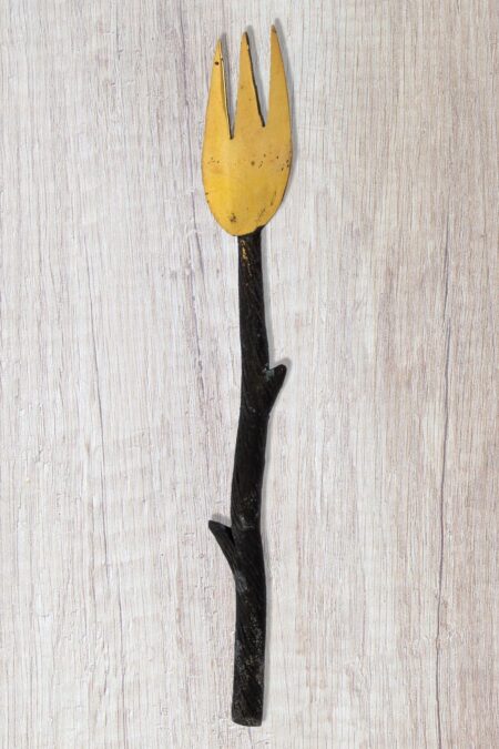 Dokra Fork Leaf Design - Retail Maharaj