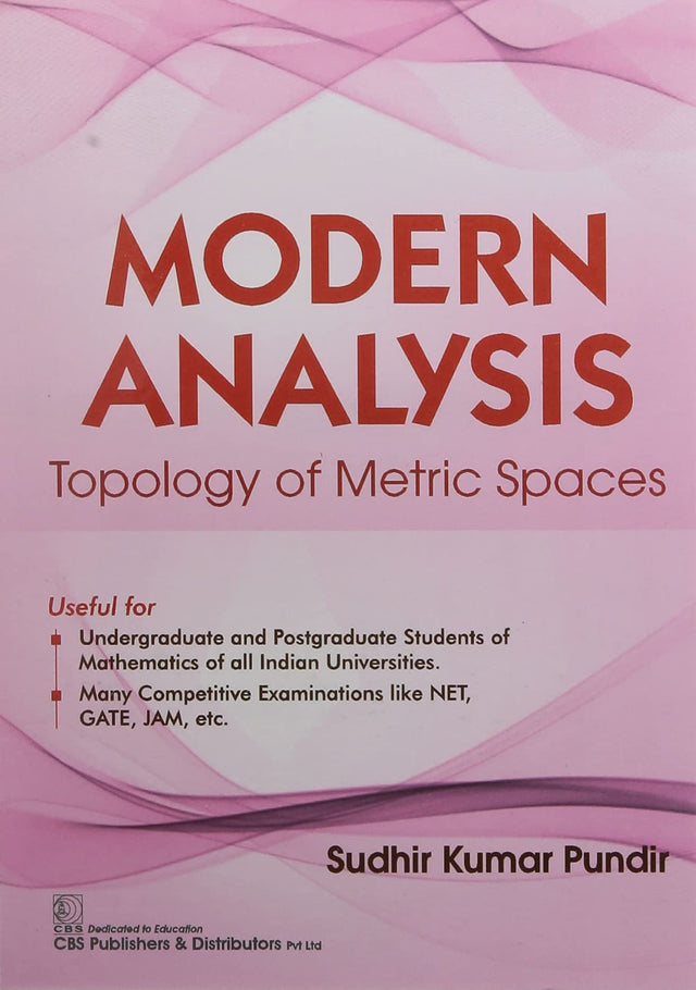 MODERN ANALYSIS TOPOLOGY OF METRIC SPACES (PB 2021) - Retail Maharaj