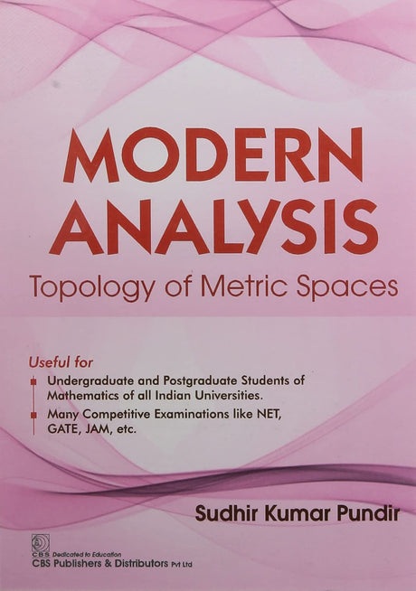 MODERN ANALYSIS TOPOLOGY OF METRIC SPACES (PB 2021) - Retail Maharaj