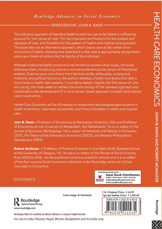 Health Care Economics - Retail Maharaj