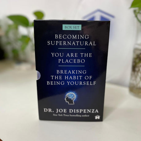 Dr. Joe Dispenza Box Set: Becoming Supernatural, You Are the Placebo, Breaking the Habit of Being Yourself - Retail Maharaj