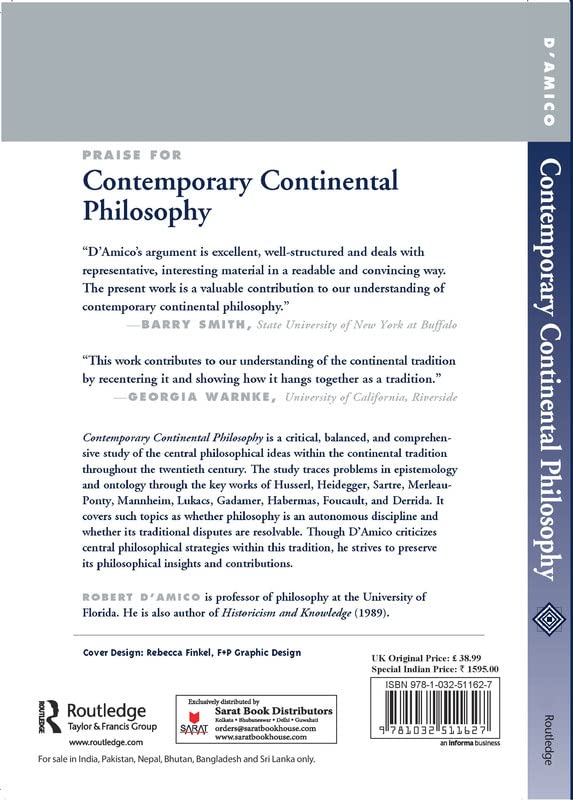 Contemporary Continental Philosophy - Retail Maharaj