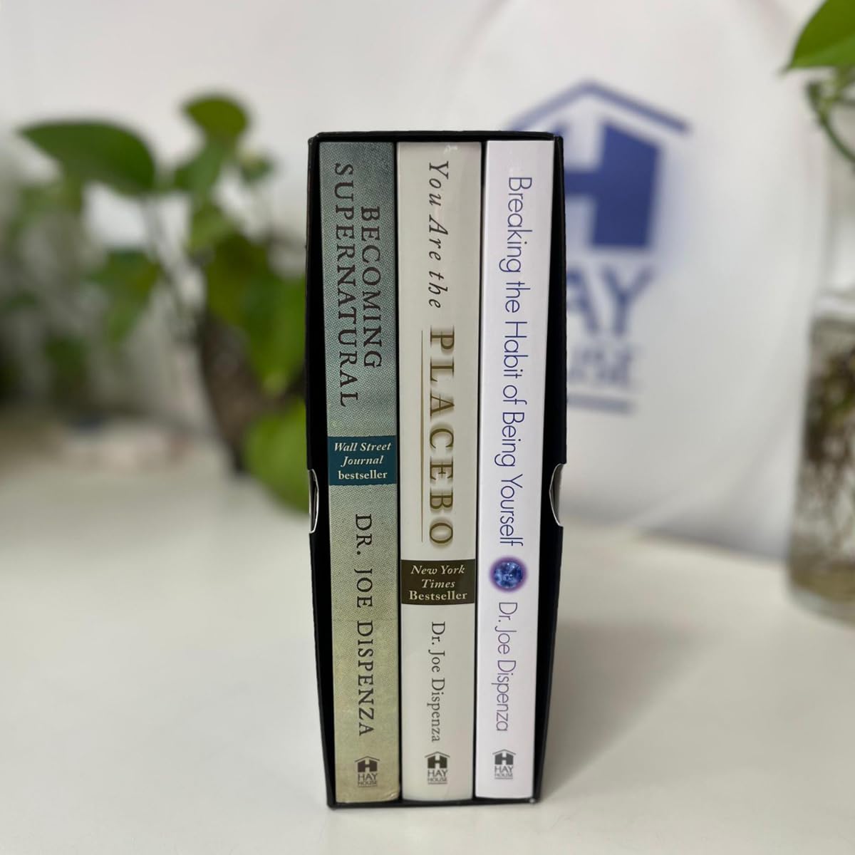 Dr. Joe Dispenza Box Set: Becoming Supernatural, You Are the Placebo, Breaking the Habit of Being Yourself - Retail Maharaj