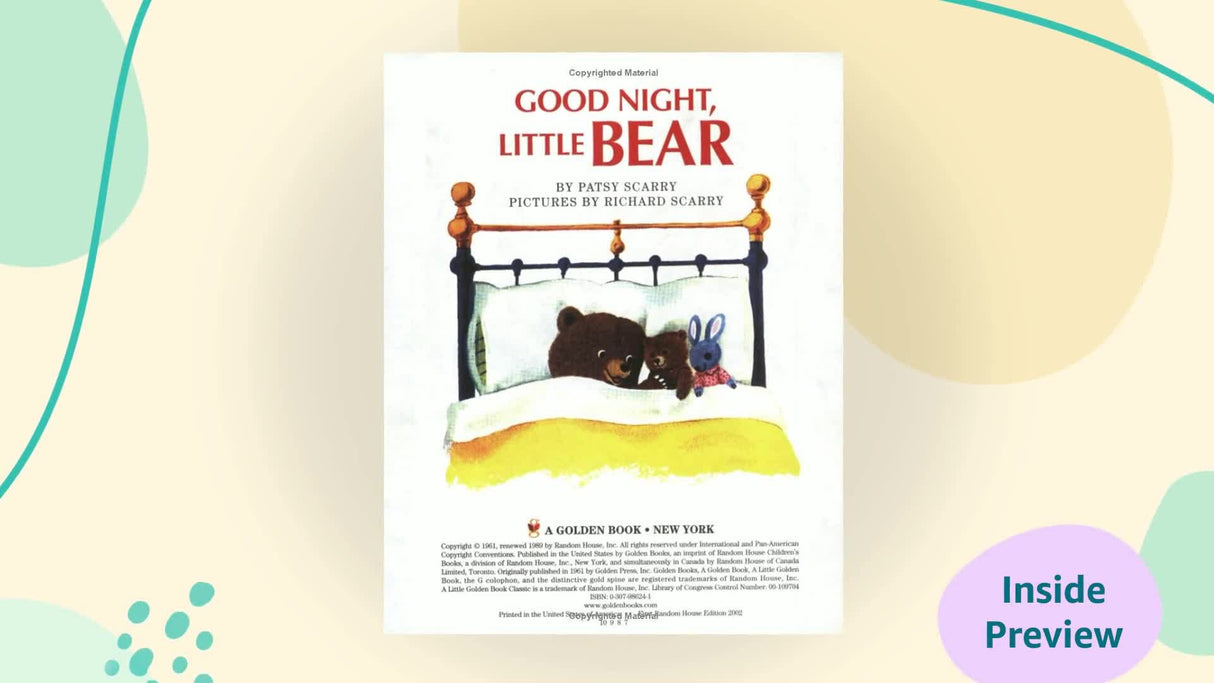 Good Night, Little Bear (Little Golden Book) - Retail Maharaj