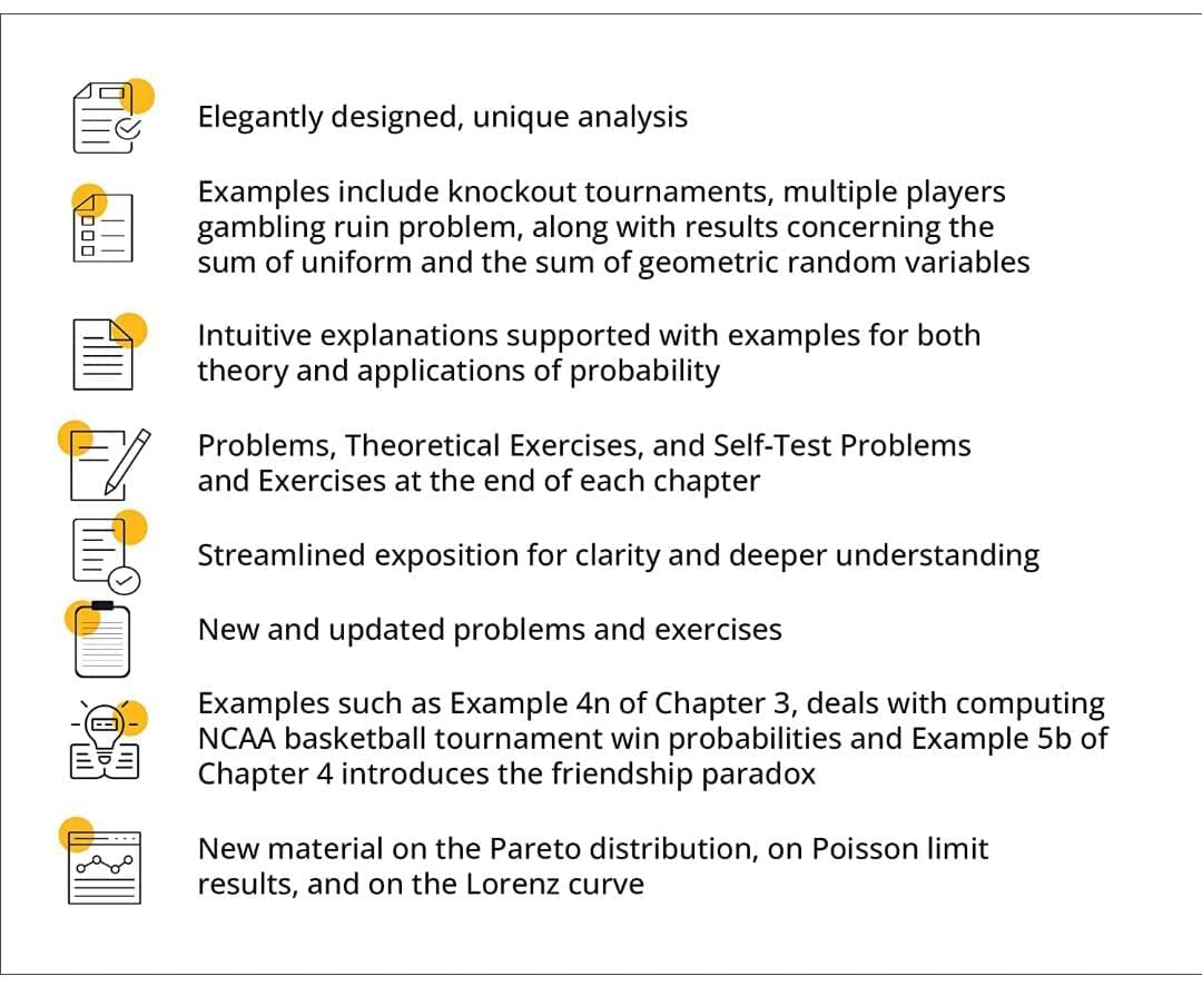 A First Course in Probability, 10e - Retail Maharaj
