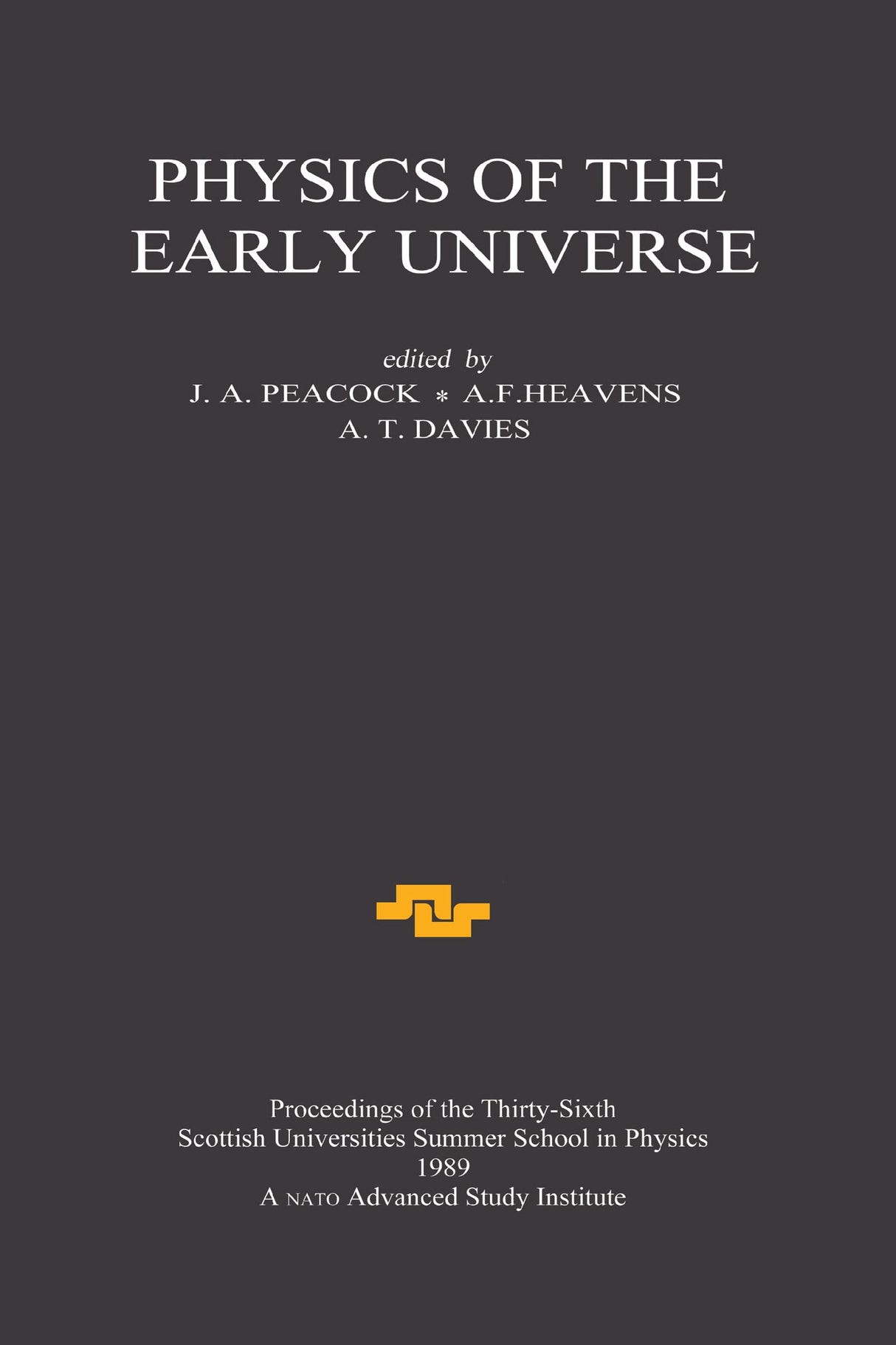 PHYSICS OF THE EARLY UNIVERSE - Retail Maharaj