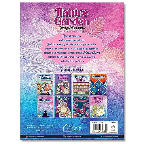 Nature Garden Coloring Book for Adults - Retail Maharaj