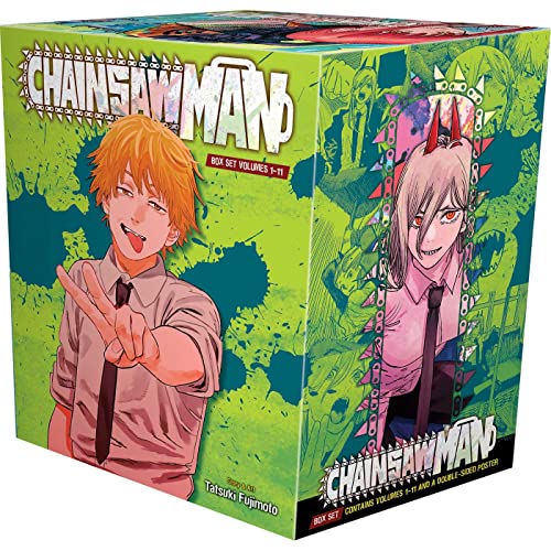 Chainsaw Man Box Set: Includes Volumes 1-11 - Retail Maharaj