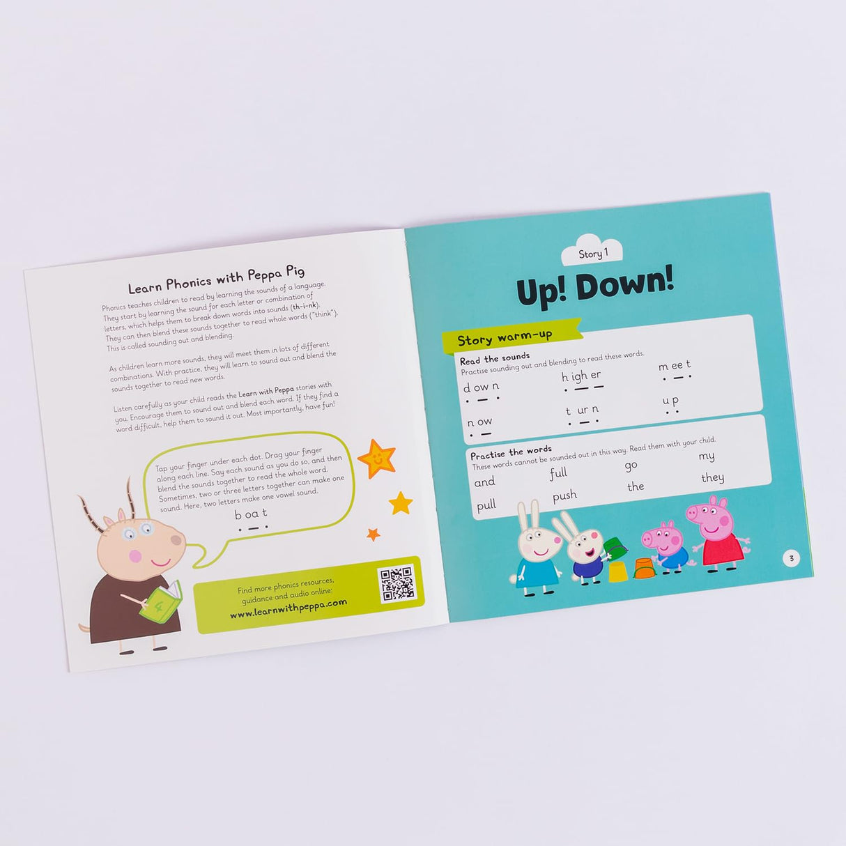 Learn with Peppa: Peppa Pig Phonics Tuckbox (20 Books Boxset Level 1 and Level 2)| Ideal for Preschool and Kindergarten Learning - Retail Maharaj