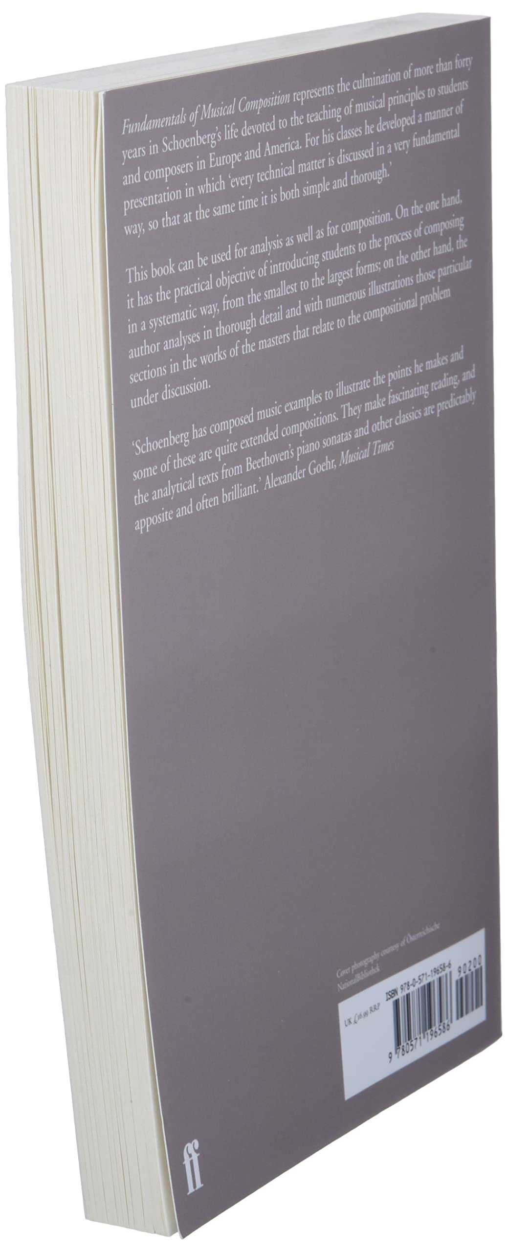 FUNDAMENTALS OF MUSICAL COMPOSITION