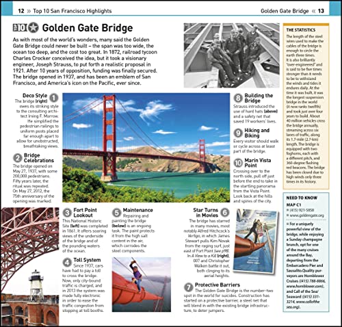 DK Eyewitness Top 10 San Francisco (Pocket Travel Guide) - Retail Maharaj