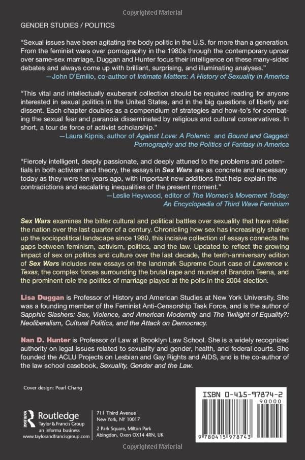 Sex Wars: Sexual Dissent and Political Culture (10th Anniversary Edition) - Retail Maharaj
