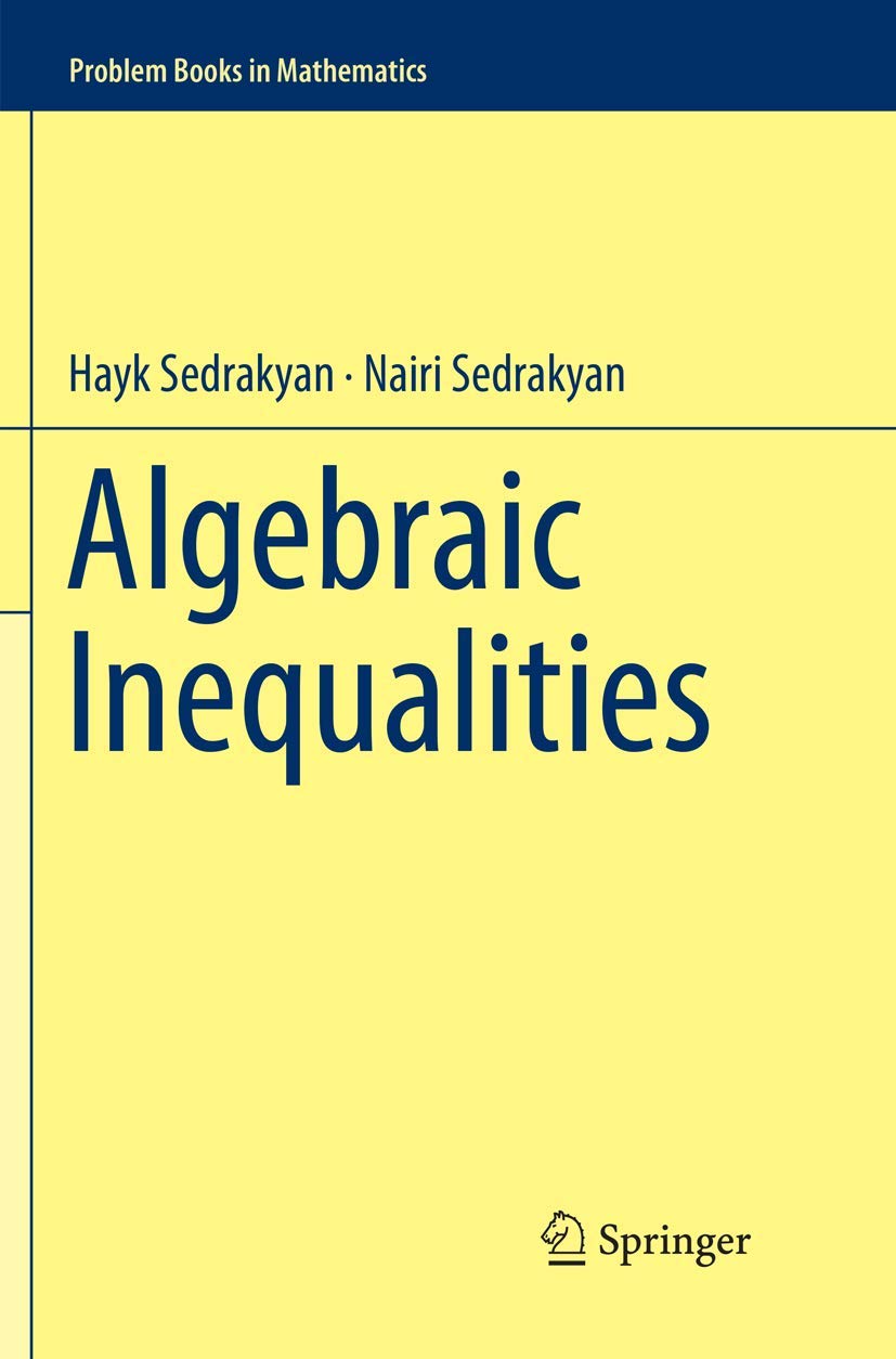 Algebraic Inequalities (Problem Books in Mathematics) - Retail Maharaj