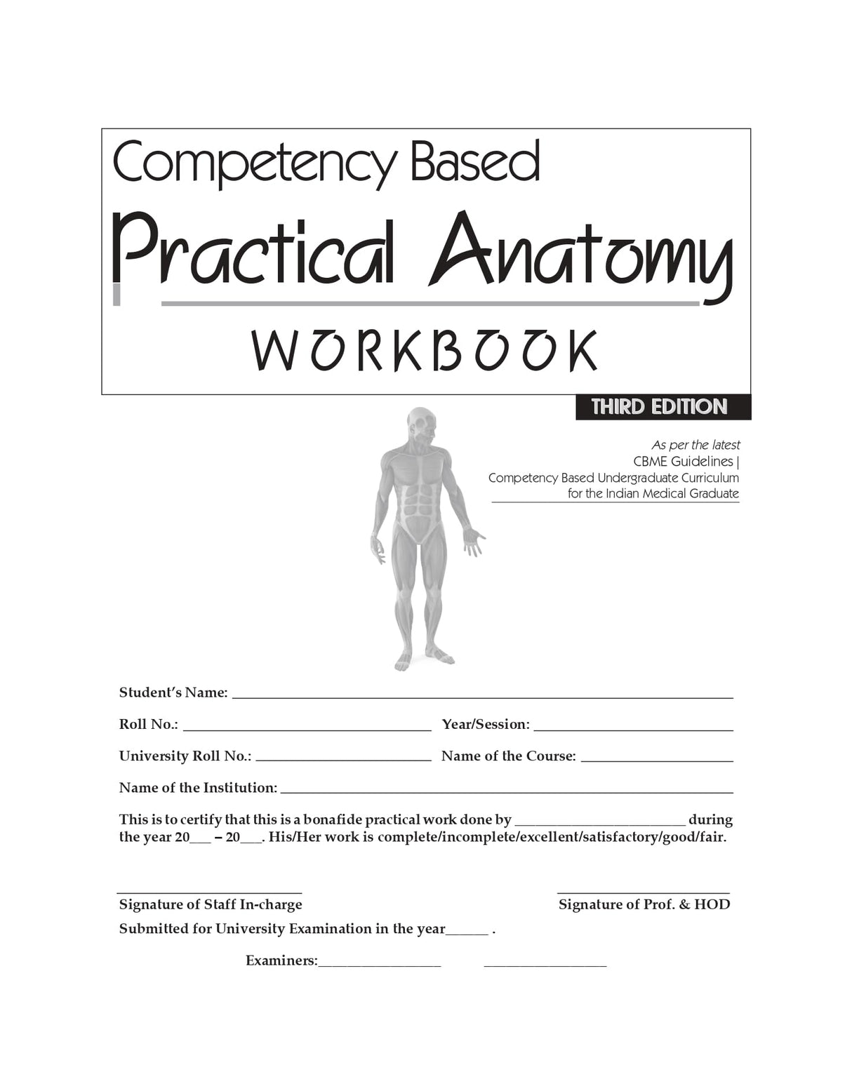 PRACTICAL ANATOMY WORKBOOK 3/E 2022