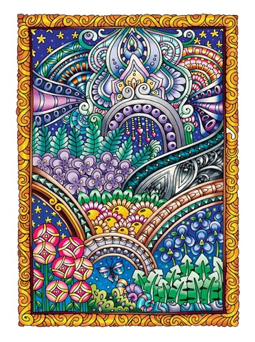 Creative Haven Entangled Gardens Coloring Book