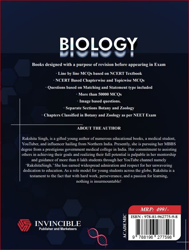 NTA NEET (UG) BIOLOGY | RAKSHITA SINGH - Retail Maharaj