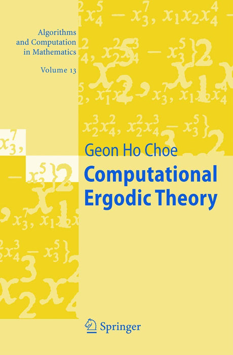 Computational Ergodic Theory (Algorithms and Computation in Mathematics) - Retail Maharaj