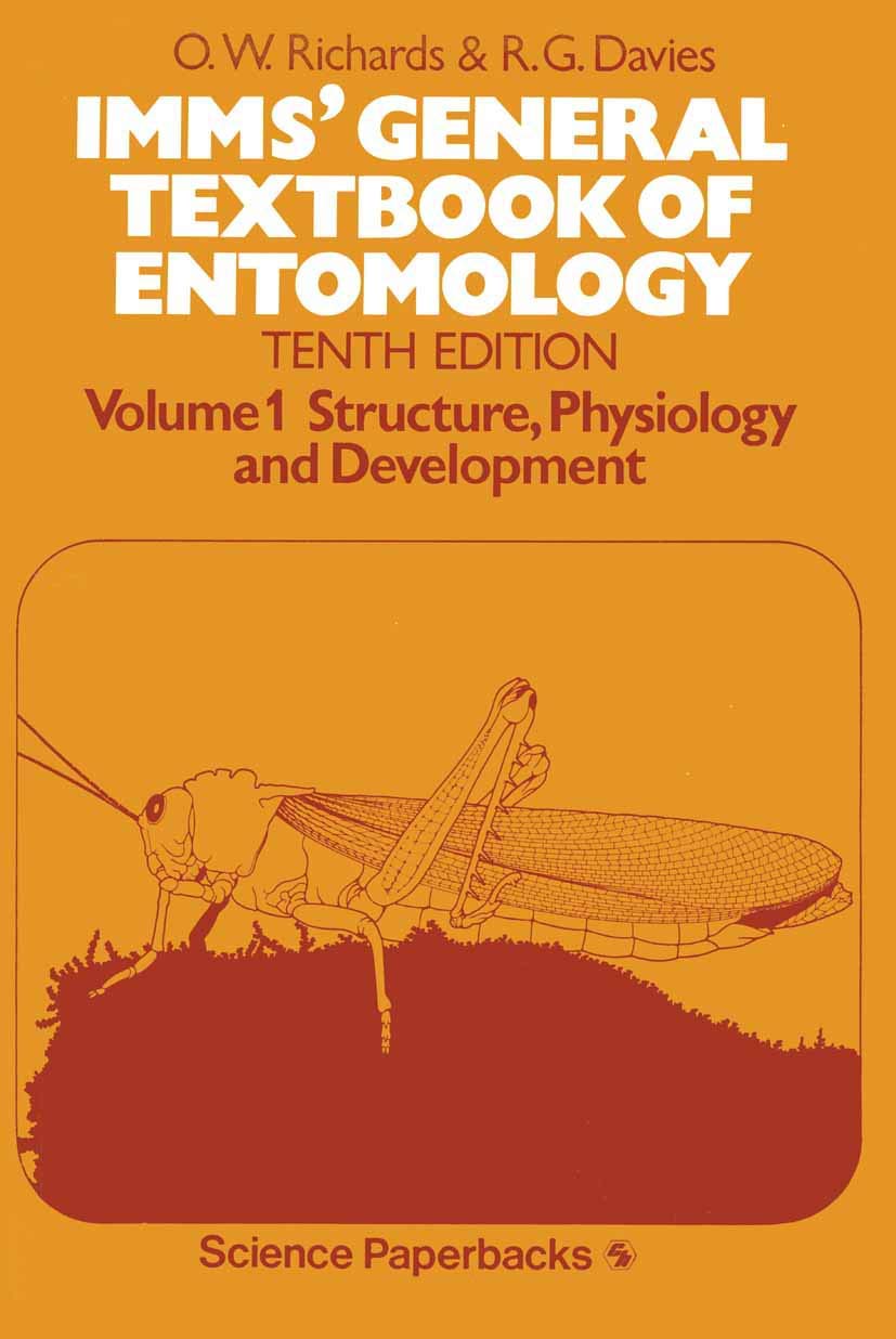IMMS’ General Textbook of Entomology: Volume I: Structure, Physiology and Development: 001 (Science Paperbacks) - Retail Maharaj