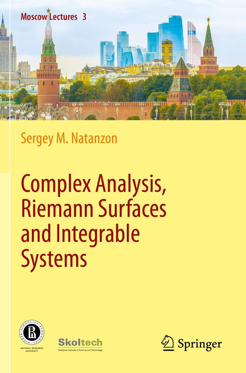 Complex Analysis, Riemann Surfaces and Integrable Systems: 3 (Moscow Lectures) - Retail Maharaj
