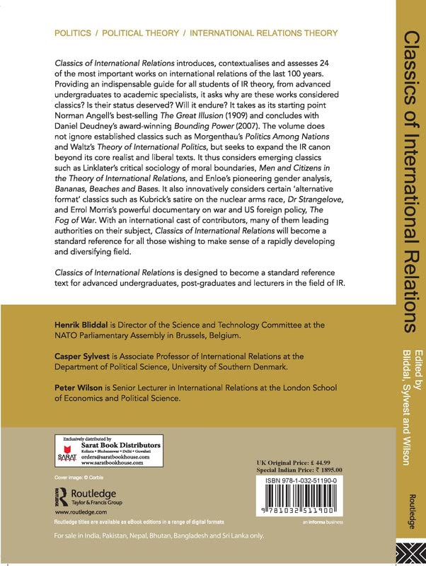 Classics of International Relations - Retail Maharaj