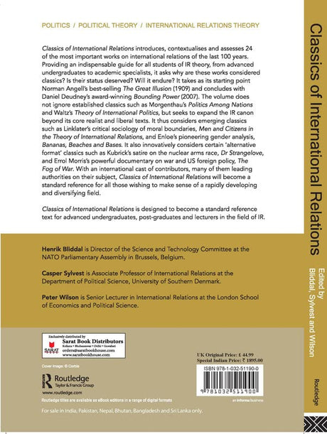 Classics of International Relations - Retail Maharaj