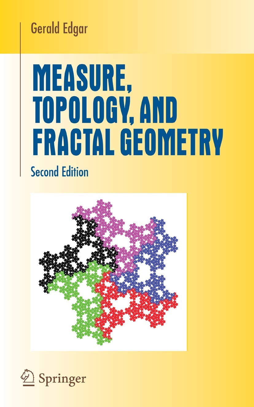 Measure, Topology, and Fractal Geometry (Undergraduate Texts in Mathematics) - Retail Maharaj
