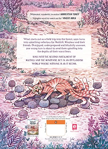 Maithili and the Minotaur - Forest of Forgotten Fears: (Book 2 in an Outlandish Graphic Novel Series) - Retail Maharaj