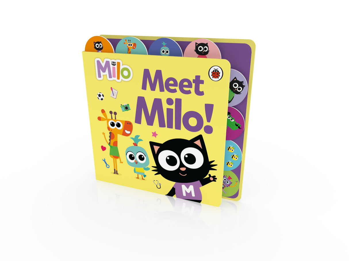 Milo: Meet Milo!: Tabbed Board Book - Retail Maharaj