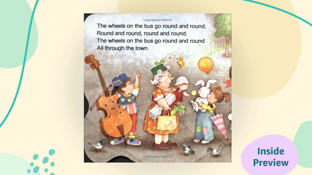 Wheels on the Bus (Pudgy Board Books)