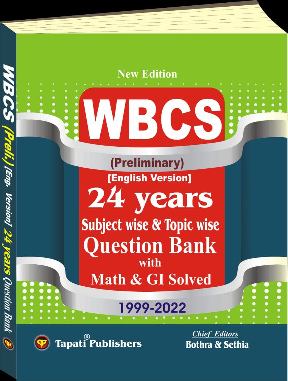 WBCS (Preliminary) Subject Wise & Topic Wise Question Bank with Math & GI Solved (English Version) - Retail Maharaj