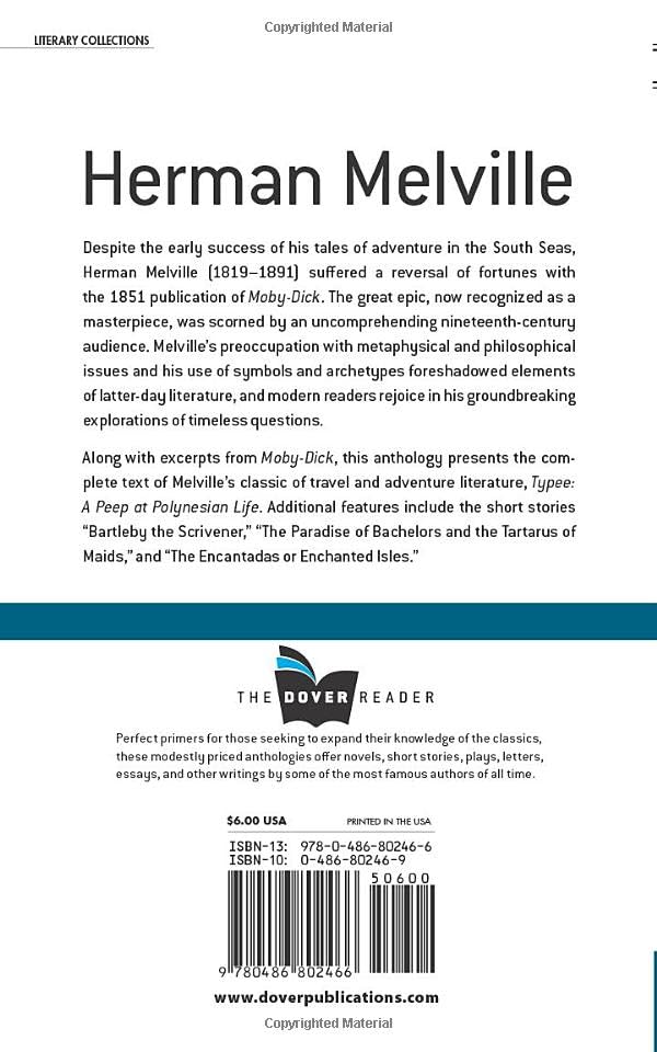 Herman Melville The Dover Reader (Dover Thrift Editions)