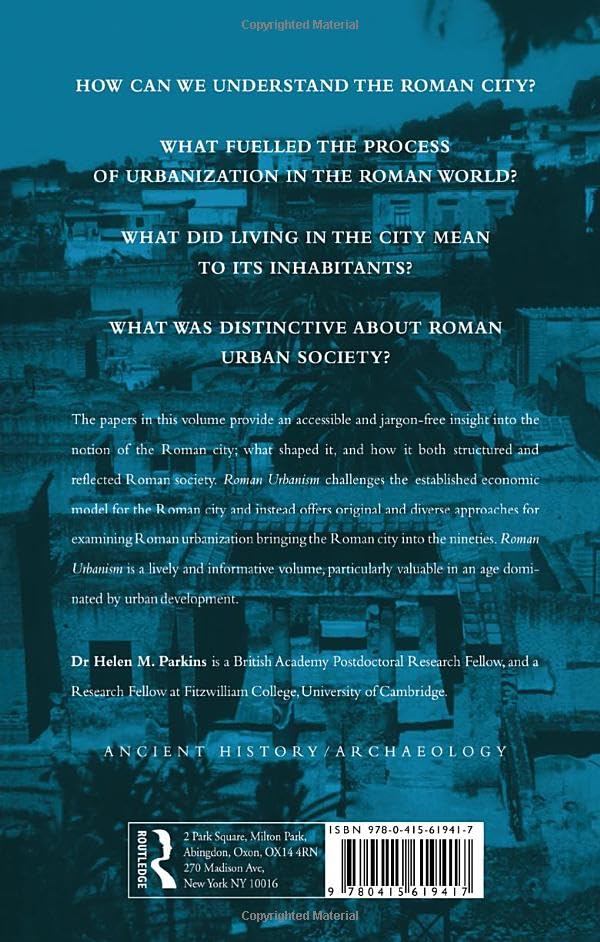 Roman Urbanism: Beyond The Consumer City - Retail Maharaj