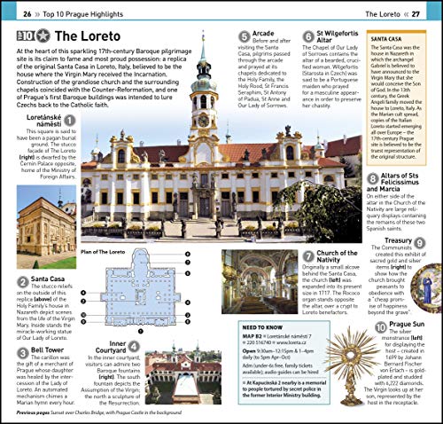 DK Eyewitness Top 10 Prague (Pocket Travel Guide) - Retail Maharaj
