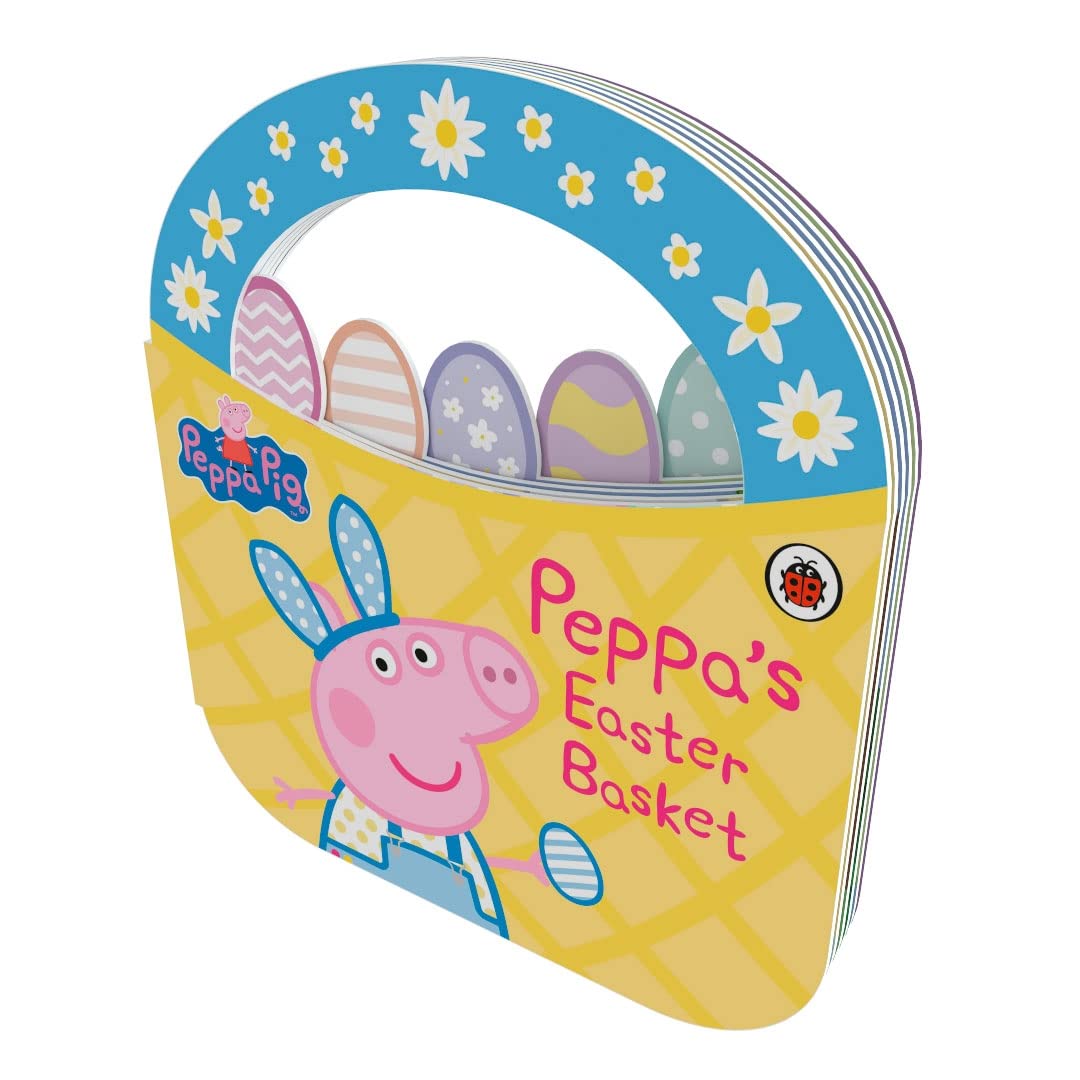 Peppa Pig: Peppa's Easter Basket Shaped Board Book - Retail Maharaj