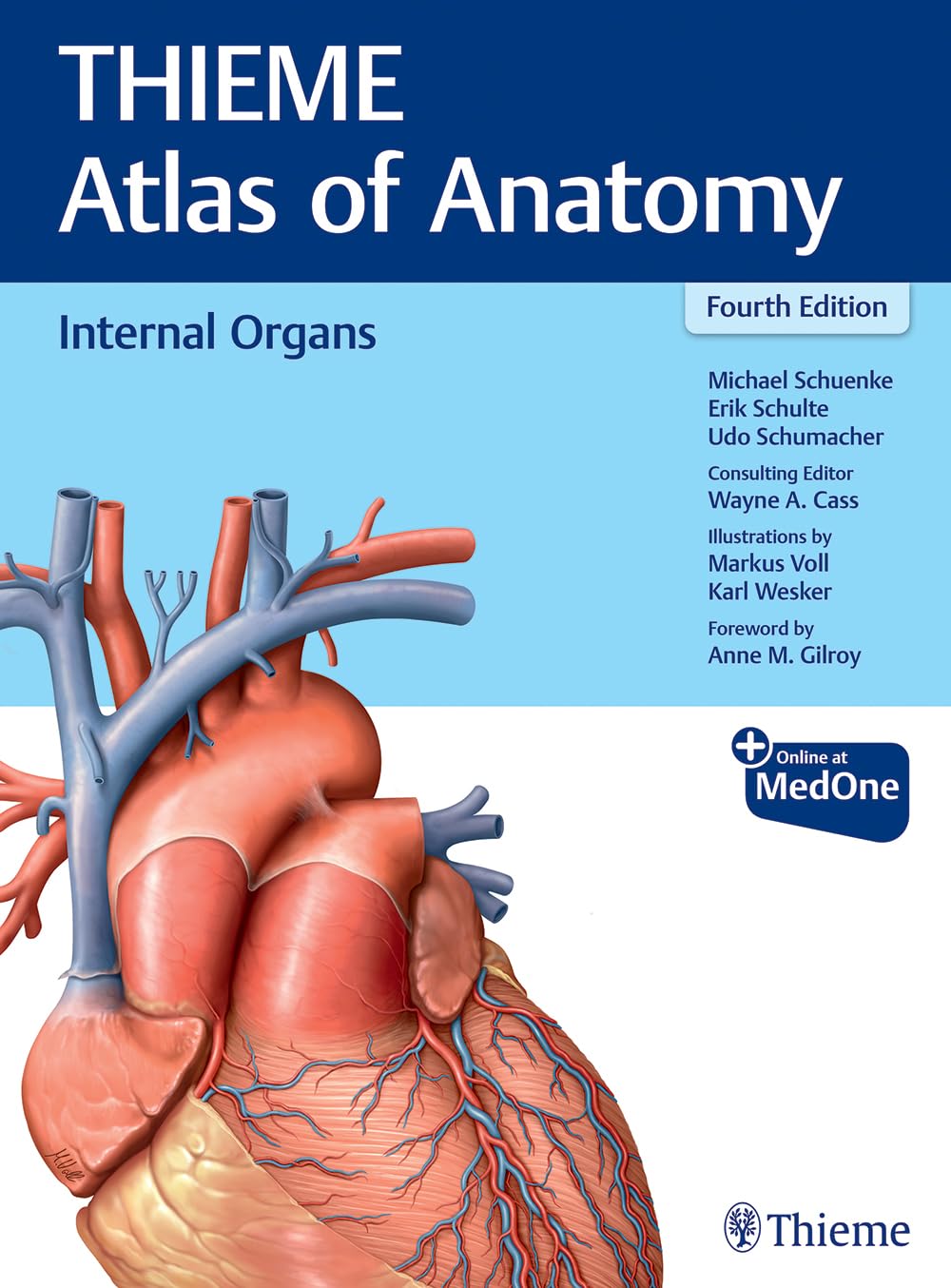 THIEME ATLAS OF ANATOMY INTERNAL ORGANS 4ED (PB 2025)