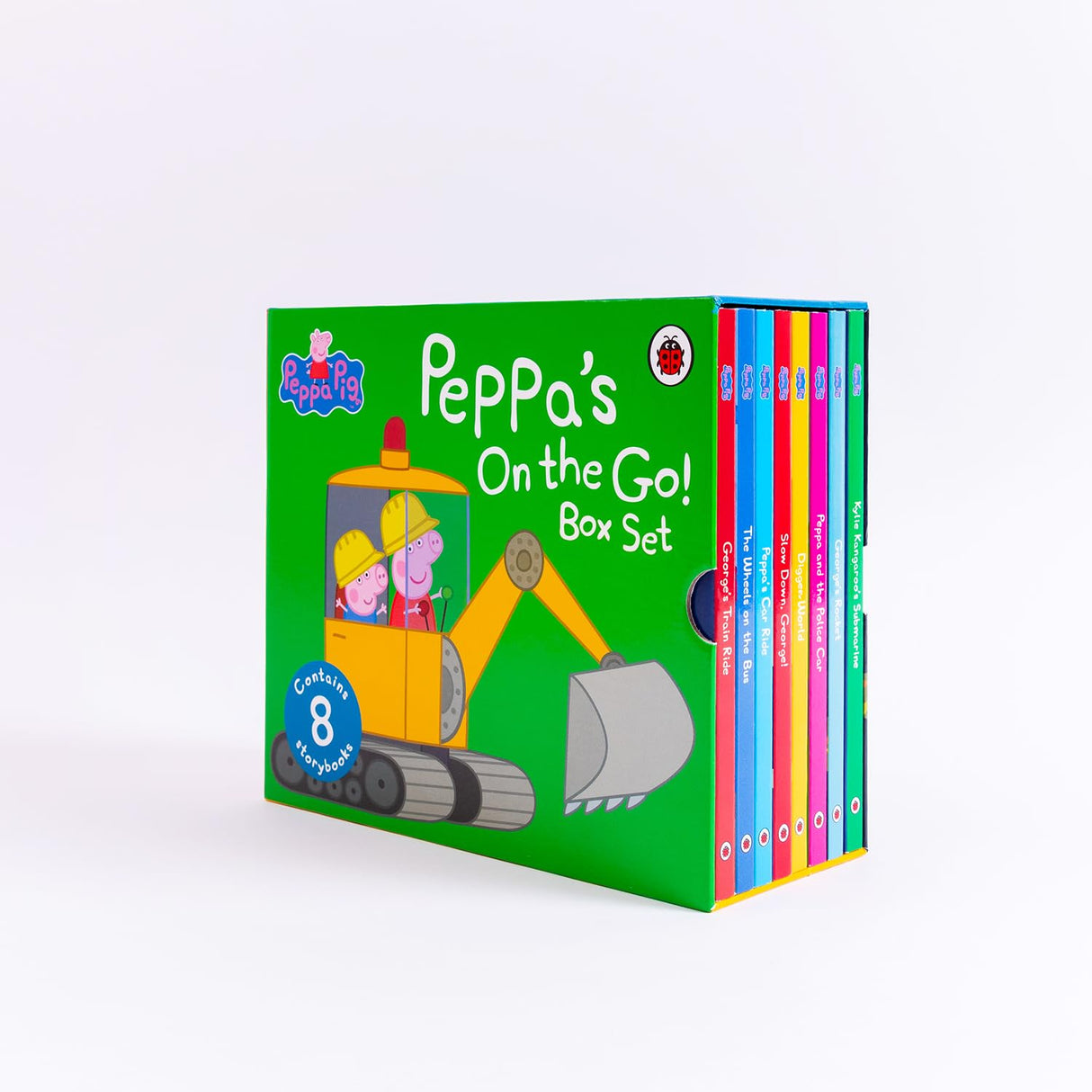 Peppa on the Go! 8 Board Books Slipcase - Retail Maharaj