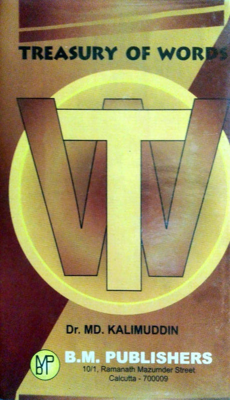 Treasury of Words in English - Retail Maharaj