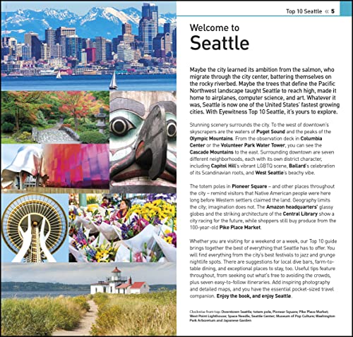 DK Eyewitness Top 10 Seattle (Pocket Travel Guide) - Retail Maharaj