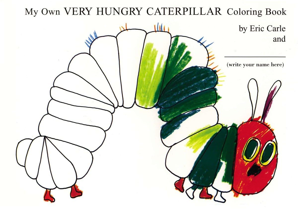 My Own Very Hungry Caterpillar Coloring Book - Retail Maharaj