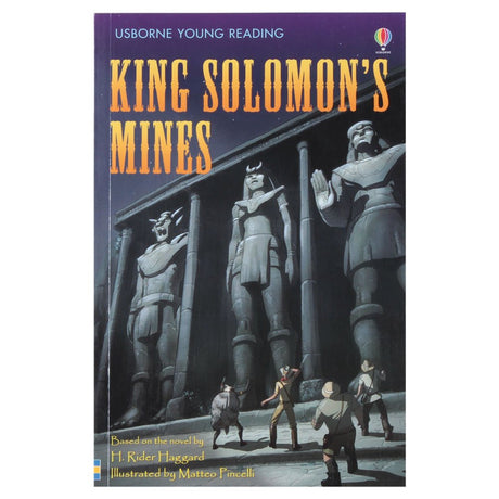 King Solomon's Mines - Level 3 (Usborne Young Reading) - Retail Maharaj