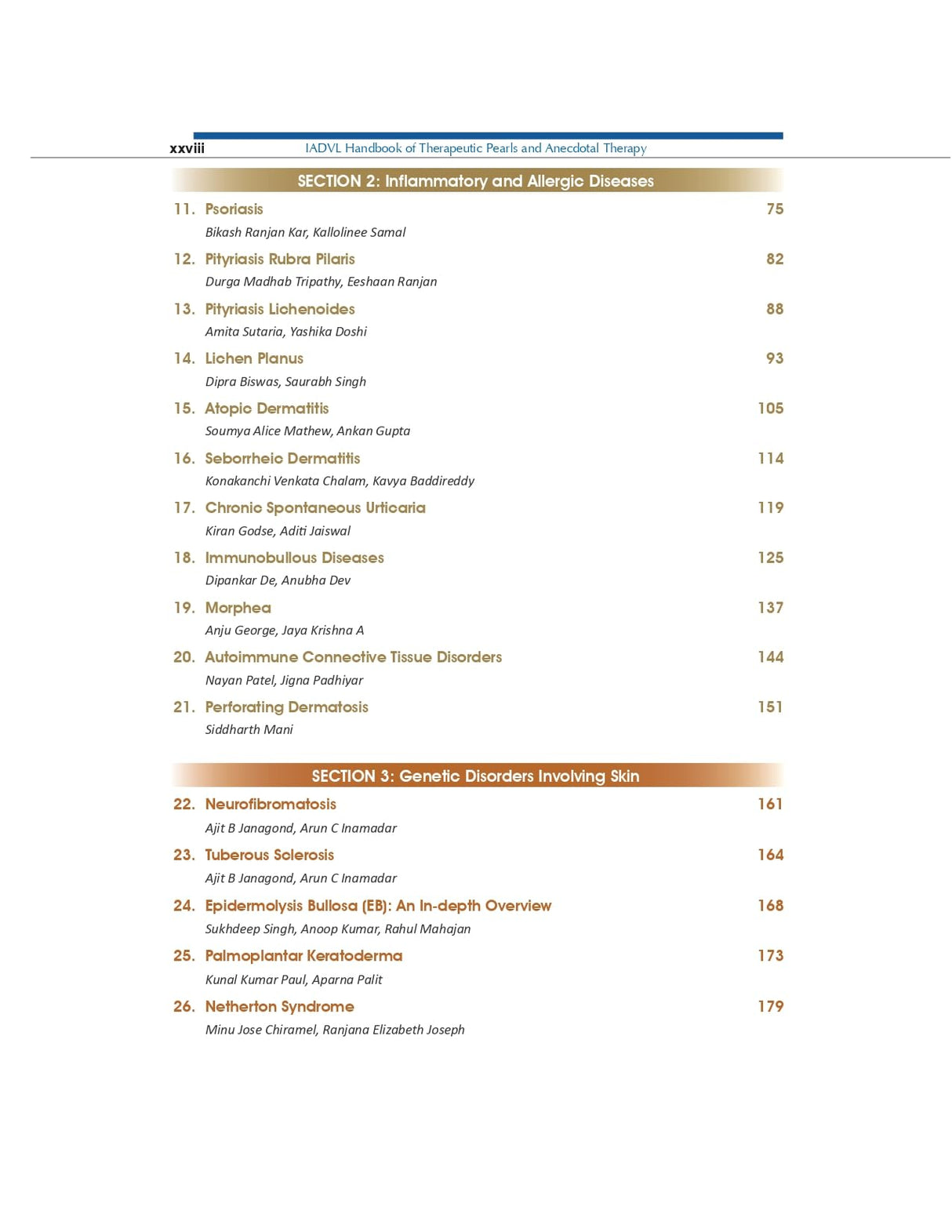 IADVL Handbook of Therapeutic Pearls and Anecdotal Therapies in Dermatology