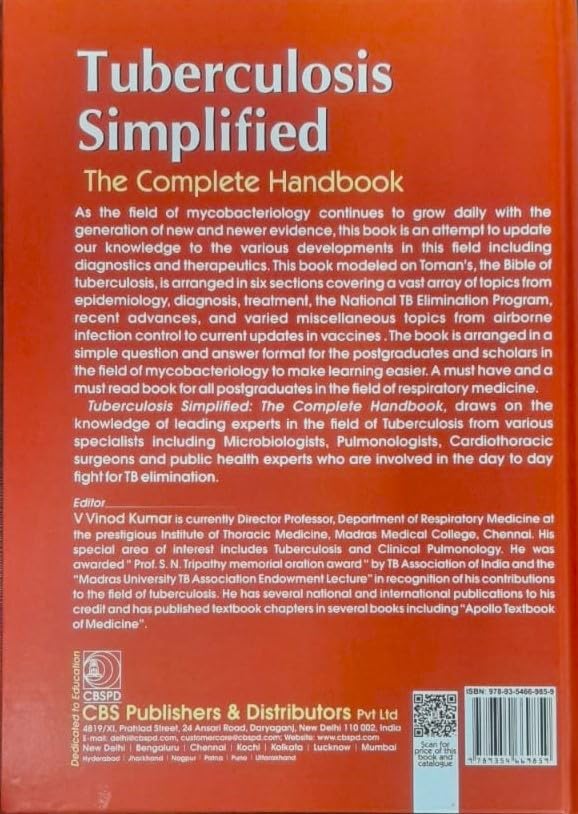 Tuberculosis Simplified The Complete Handbook (Hb 2024)