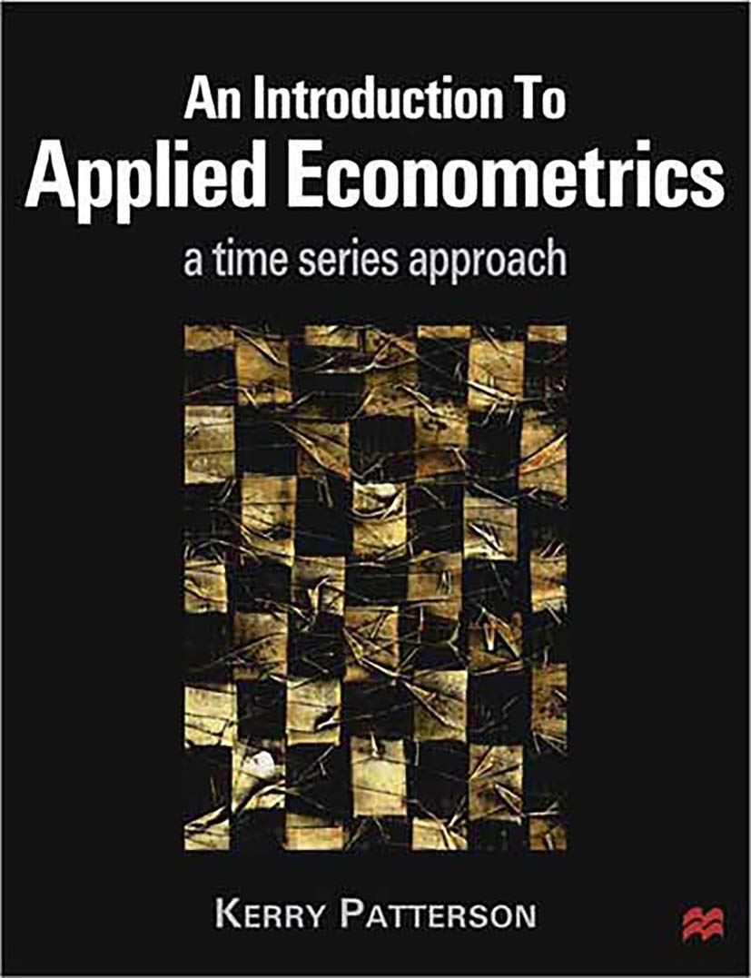 An Introduction to Applied Econometrics: A Time Series Approach - Retail Maharaj