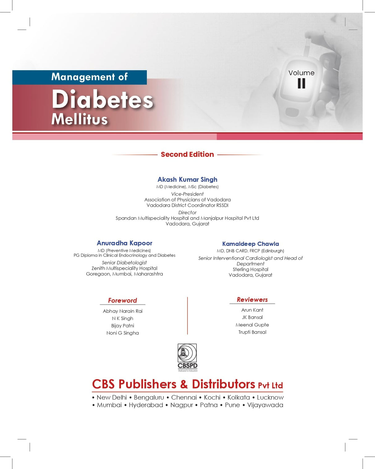 Management of Diabetes Mellitus, 2Ed/- 2 Vol Set